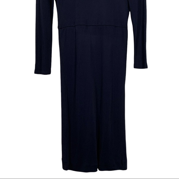 Aritzia Babaton Faux Wrap Midi Dress Size Small - Picture 6 of 8